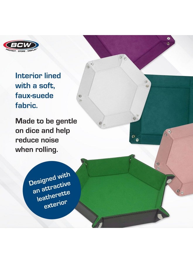 BCW Square Dice Tray - Black | 7x7 Inches | Ideal for Dungeons and Dragons, Pathfinder, etc | Dice Rolling Tray Gaming Accessory for Tabletop RPGs and Board Games… - Image 4