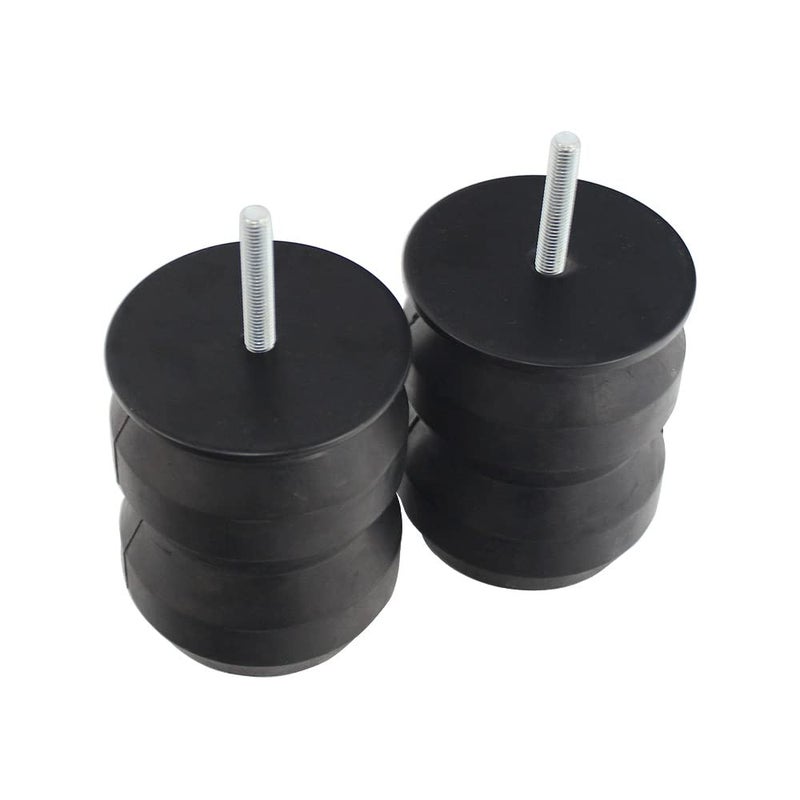 BST BSSP Suspension Bump Stops System Enhancement System Rear Suspension Rubber Helper Spring Kit Compatible with 19992021 Chevy Silverado 1500 GMC Sierra 1500