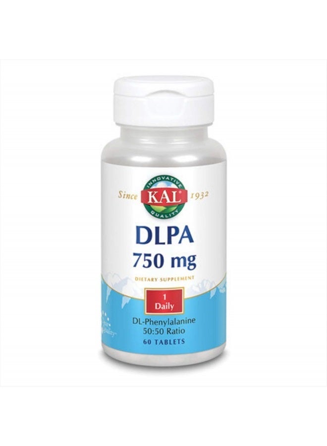 KAL DLPA Tablets, 750 mg, 60 Count