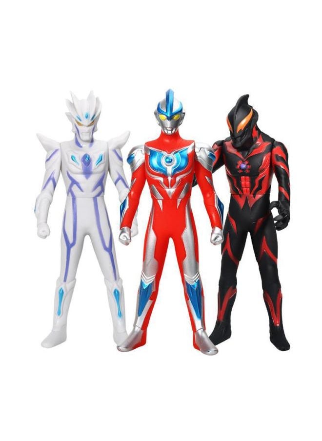 Generic - Ultraman Large Soft Rubber Toy Figurine Diga Seroje Galactic Aububelia Monster Combination Suit-Color:--luxury Complete Set Of 13 Large Ultra Dolls - Image 1