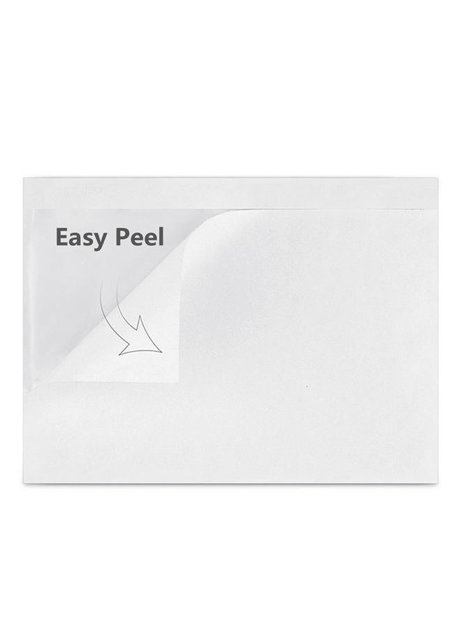 LabelMore 7.5" X 5.5" Clear Self-adhesive Top Loading Packing List Pouches, Shipping Label Envelopes, Mailing Pouches For Shipping Clear, 100pcs - Image 5