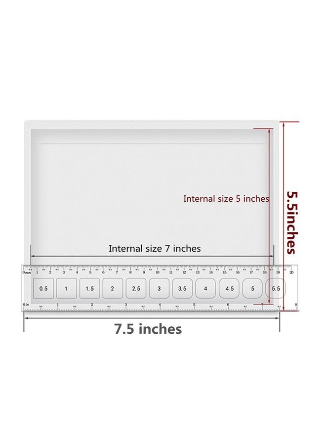 LabelMore 7.5" X 5.5" Clear Self-adhesive Top Loading Packing List Pouches, Shipping Label Envelopes, Mailing Pouches For Shipping Clear, 100pcs - Image 3