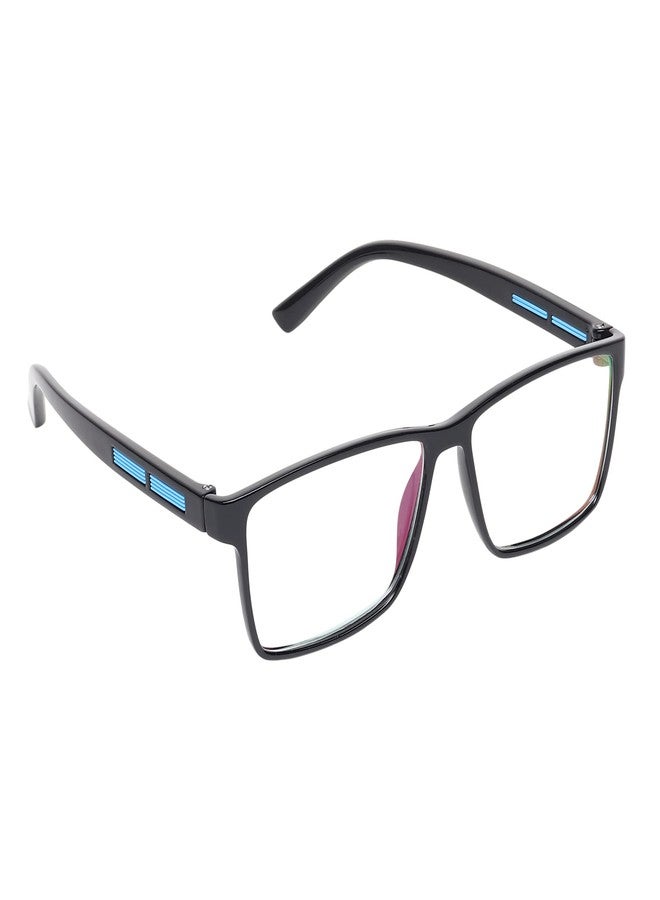 CRIBA Pack of 2 Reading Glass with Power +1 +1.25 +1.5 +1.75 +2 +2.25 +2.5 +2.75 +3 For Men and Women | Lightweight Rectangular Plastic Frame | Single Vision Power Specs|Unbreakable - PP04 (+1.50) - Image 2