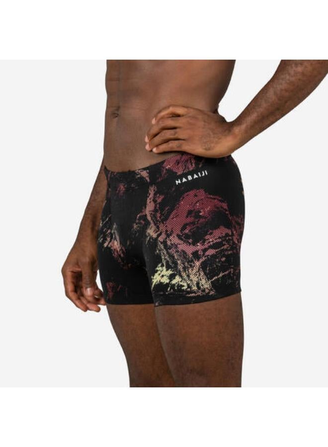 NABAIJI Men’s Swimming Boxers Fiti - Trao Blue / Red / Beige - Image 1