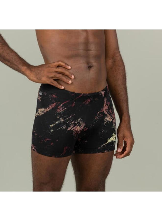 NABAIJI Men’s Swimming Boxers Fiti - Trao Blue / Red / Beige - Image 2