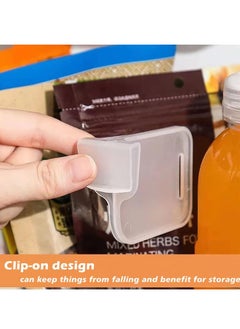 WooFree 12 pcs Removable Plastic Baffle Board Refrigerator and Storage Box Compartments  - Image 4