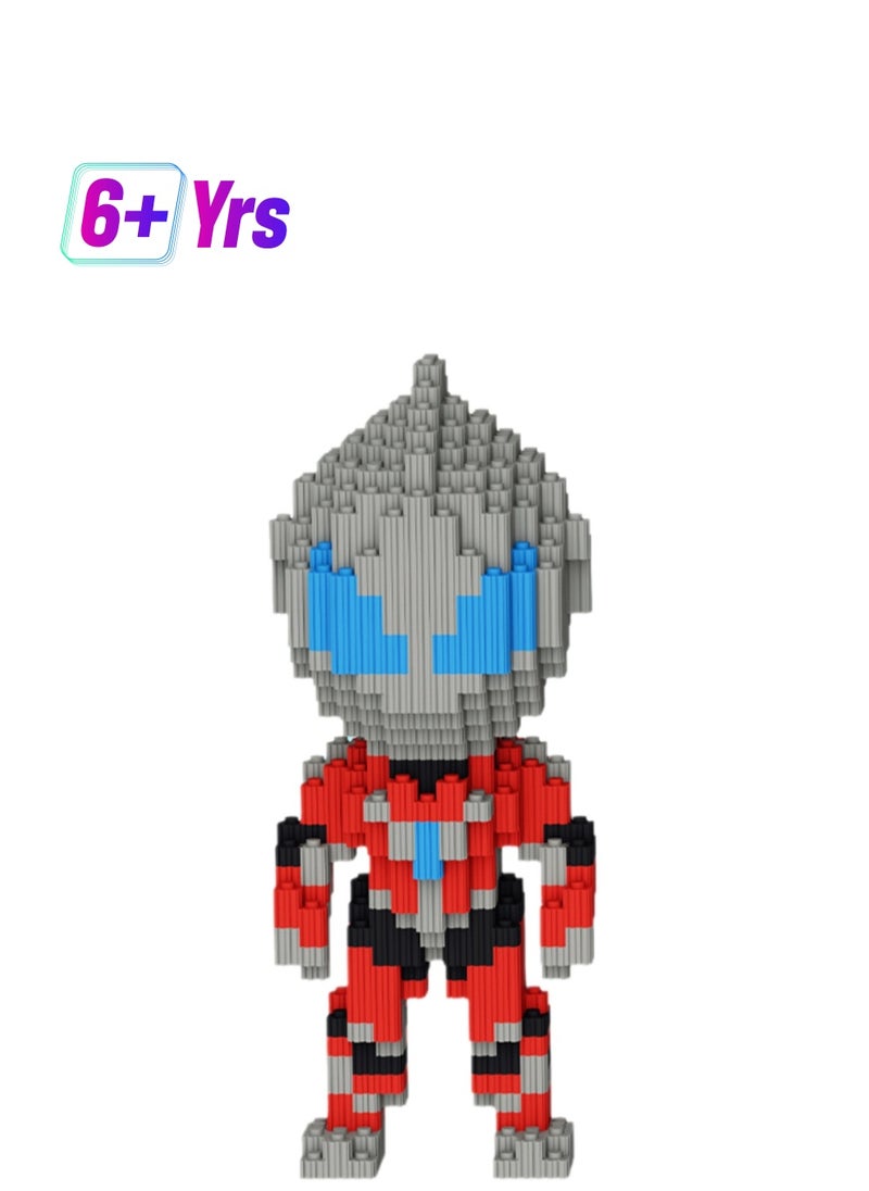 Generic - Series Of Miniature Small Particles To Build Blocks Gift Children's Educational Toy Puzzle (Ultraman Geed) - Image 1