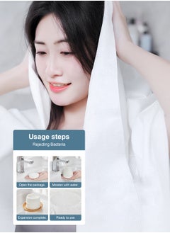 LUCKIER Travel necessities, disposable travel supplies set, which includes: disposable brand new sheets, quilt covers, pillowcases, towels, socks, toilet covers, suitable for single travel, camping, daily outings, and can be used by the whole family.  - Image 5