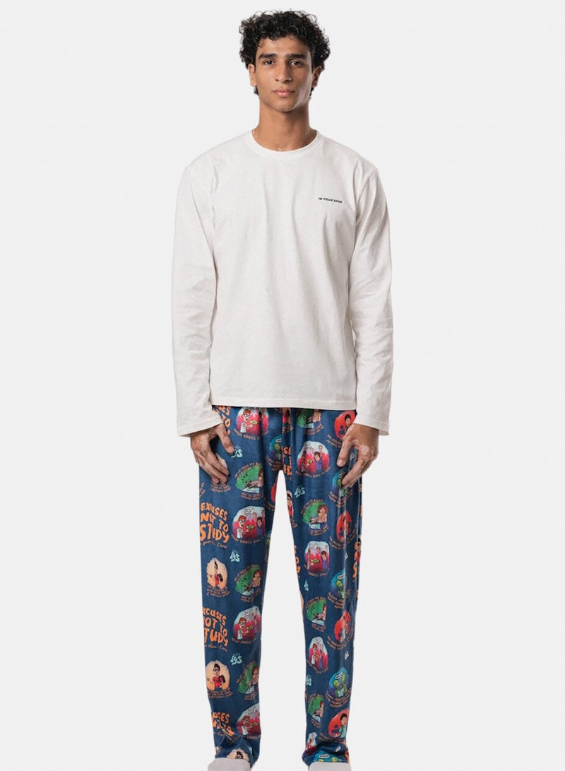 In Your Shoe Excuses Not To Study Fluffy Pyjama Pants - Image 5