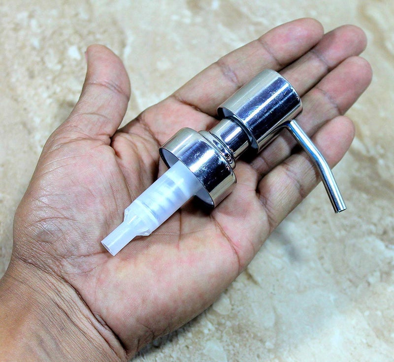 Bath Guru Stainless Steel Liquid Soap Dispenser Replacement Pump Lotion Pump - Image 4