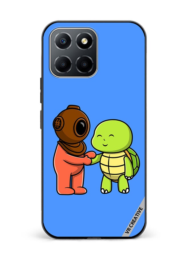 VR CREATIVE Protective Case Cover For Honor X6 Cute Diver Design Multicolour - Image 1