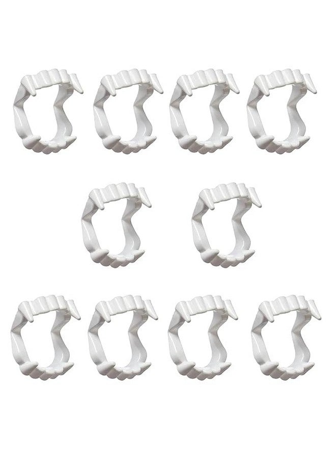Kaku Fancy Dresses Kaku Fancy Dresses Halloween Vampire Teeth for Kids | Scary Dracula Teeth Halloween Party Accessory, Pack of 10  - Image 1
