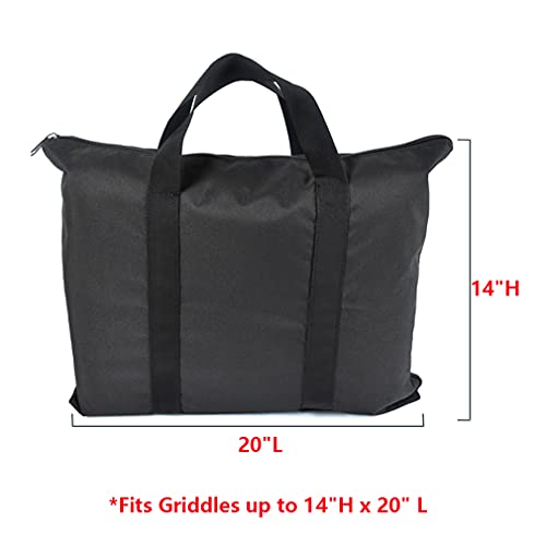 Mini Lustrous Griddle Carry Bag for Camp Chef SG30, SG14, FG20, MSG20, CGG16 Griddle Models, Waterproof Anti-UV Material, Medium - Image 2