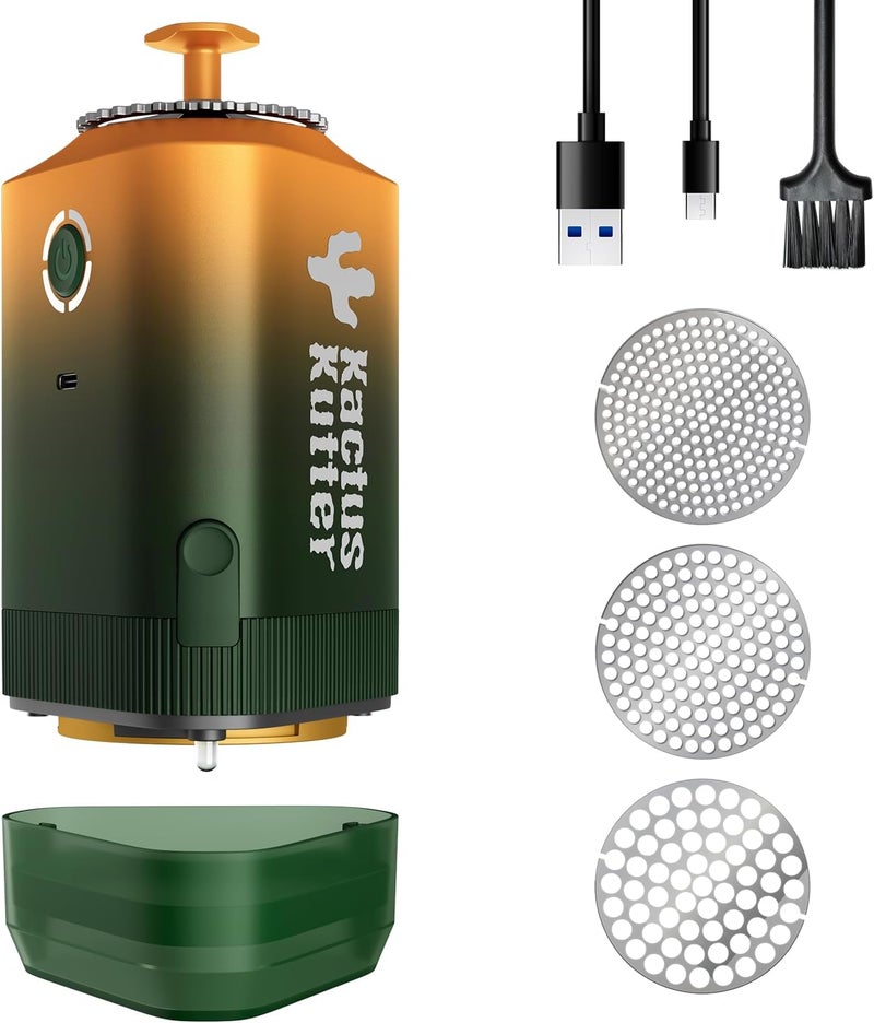 KACTUSKUTTER K5 Electric Kitchen Grinder Battery Powered Automatic Portable Spice Mill For Grinding - Holds up to 5 Gram - Image 1