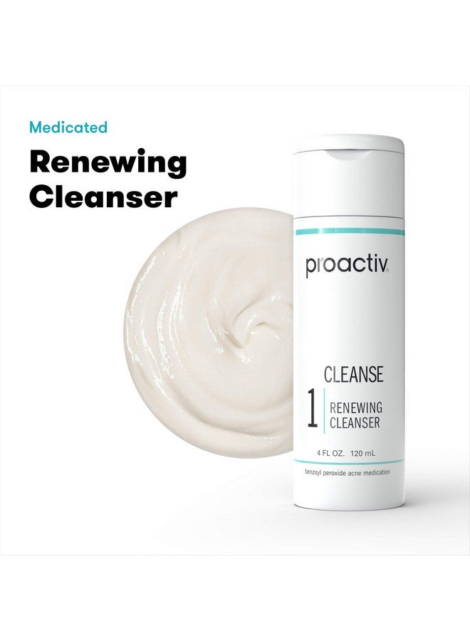 Proactiv - Benzoyl Peroxide Face Wash And Acne Treatment - Daily Facial Cleanser And Hyularonic Acid Moisturizer With Exfoliating Beads - 60 Day Supply, 4 Oz  - Image 3