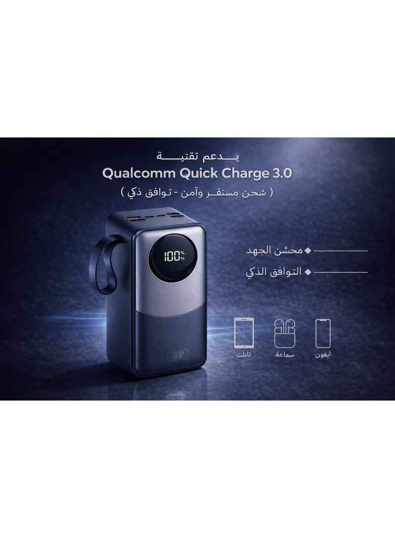 iSNUP 40000mAh Multi-Port Power Bank with Digital Display - Image 2