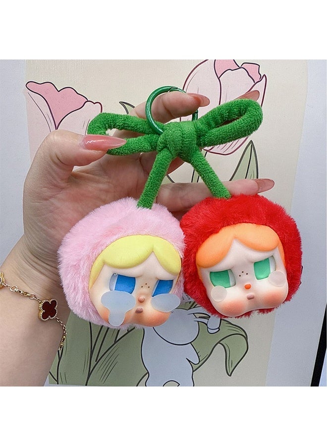 RATSAW Cute Plush Keychain Bag Pendant, Backpack Little Doll - Image 2