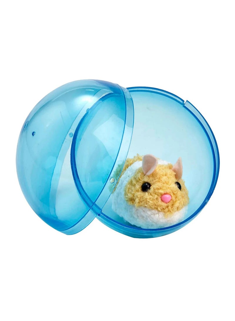 Addo Pitter Patter Busy Little Hamster, Battery Operated |  Soft Toy | Interactive Plush Toy |Rocking and Rolling Hamster! With Hamster Ball | Snuggling Plush Pet |Gift for Kids and Toddlers - Image 3
