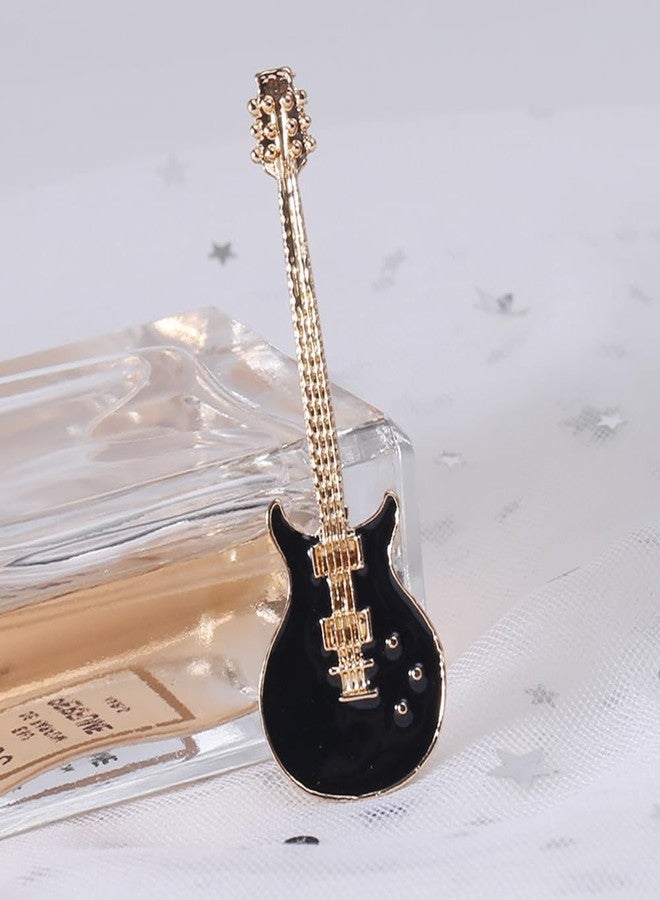 OIDIMS Fashion Guitar Brooches for Women Men Rock Music Themed Party Musical Instrument Lapel Pin Badges Banquet Backpack Shirt Jacket Hat Tie Accessories Daily Jewelry Valentine's Day Decor Birthday Gifts - Image 3