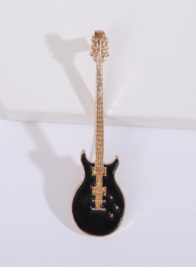 OIDIMS Fashion Guitar Brooches for Women Men Rock Music Themed Party Musical Instrument Lapel Pin Badges Banquet Backpack Shirt Jacket Hat Tie Accessories Daily Jewelry Valentine's Day Decor Birthday Gifts - Image 4