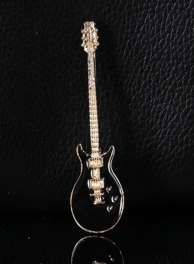 OIDIMS Fashion Guitar Brooches for Women Men Rock Music Themed Party Musical Instrument Lapel Pin Badges Banquet Backpack Shirt Jacket Hat Tie Accessories Daily Jewelry Valentine's Day Decor Birthday Gifts - Image 5