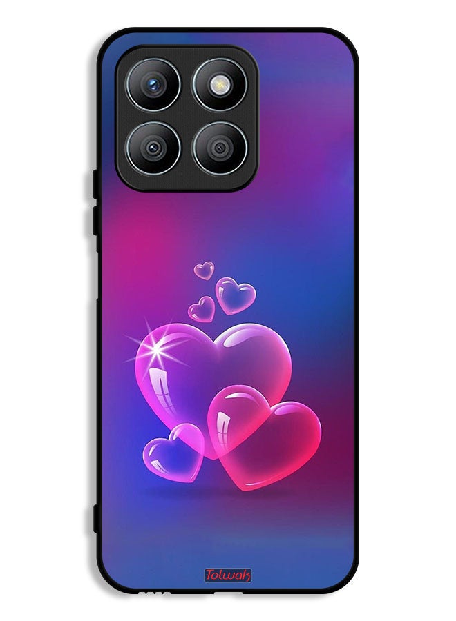 Tolwak Honor X8b Protective Case Cover Water Hearts - Image 1