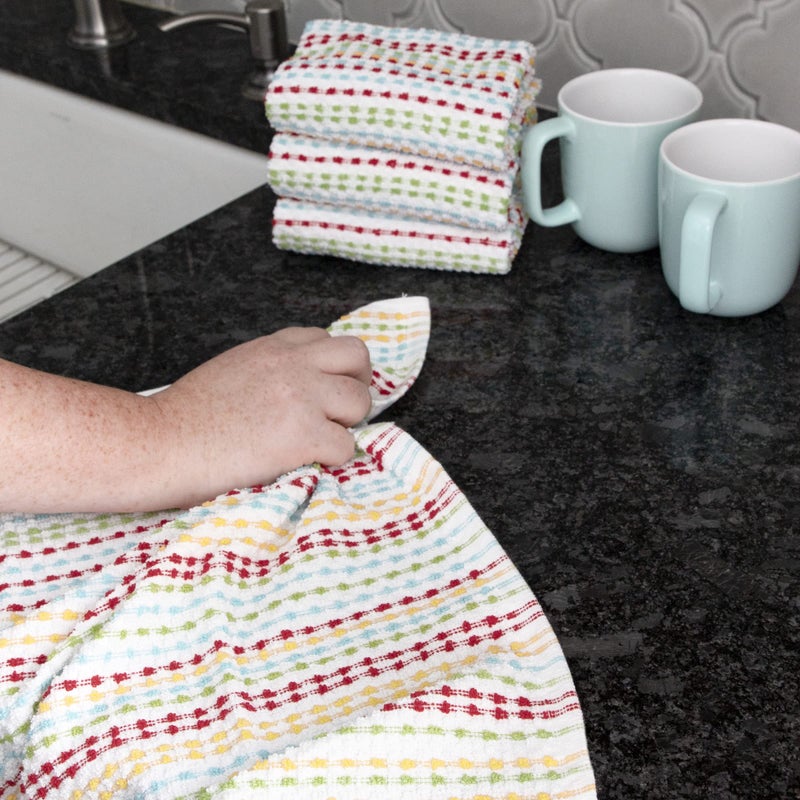 Ritz Pebble Bar Mop  Multicolor  4 Towel Set - Image 4
