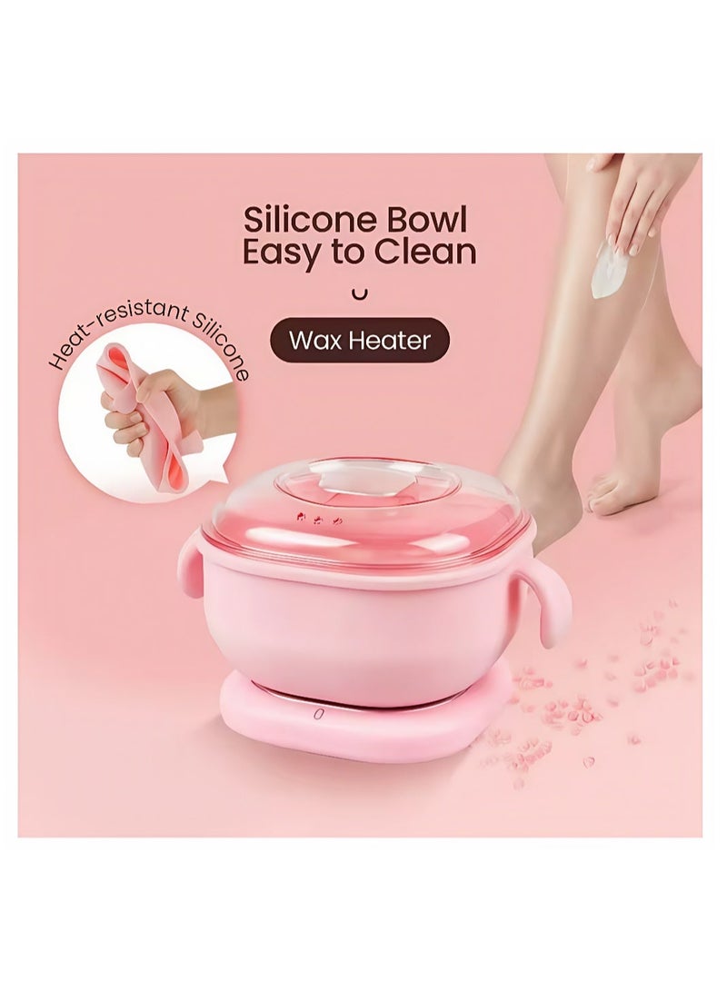 Sisily Portable Silicone Wax Warmer 400ML Foldable Wax Heater Hair Removal Wax Machine SPA Body Epilator Paraffin Wax Pot for Travel - Image 2