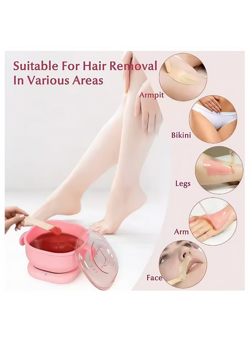 Sisily Portable Silicone Wax Warmer 400ML Foldable Wax Heater Hair Removal Wax Machine SPA Body Epilator Paraffin Wax Pot for Travel - Image 5