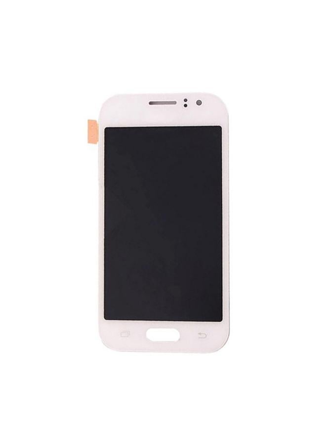 إيروريكس شاشة LCD أصلية بديلة + لوحة لمس لهاتف Galaxy J1 Ace / J110 باللون الأبيض - Image 2