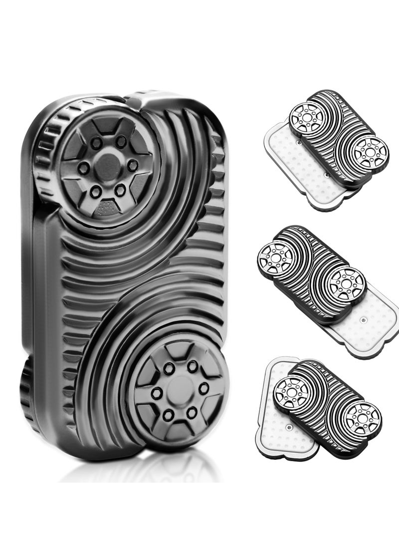 SYOSI Metal Fidget Slider - Magnetic Brick Fidget Toy EDC Fidget Toys for Adults, ADHD Anxiety Stress Relief Toys, Ideal Gifts for Father Man & Friends - Image 1