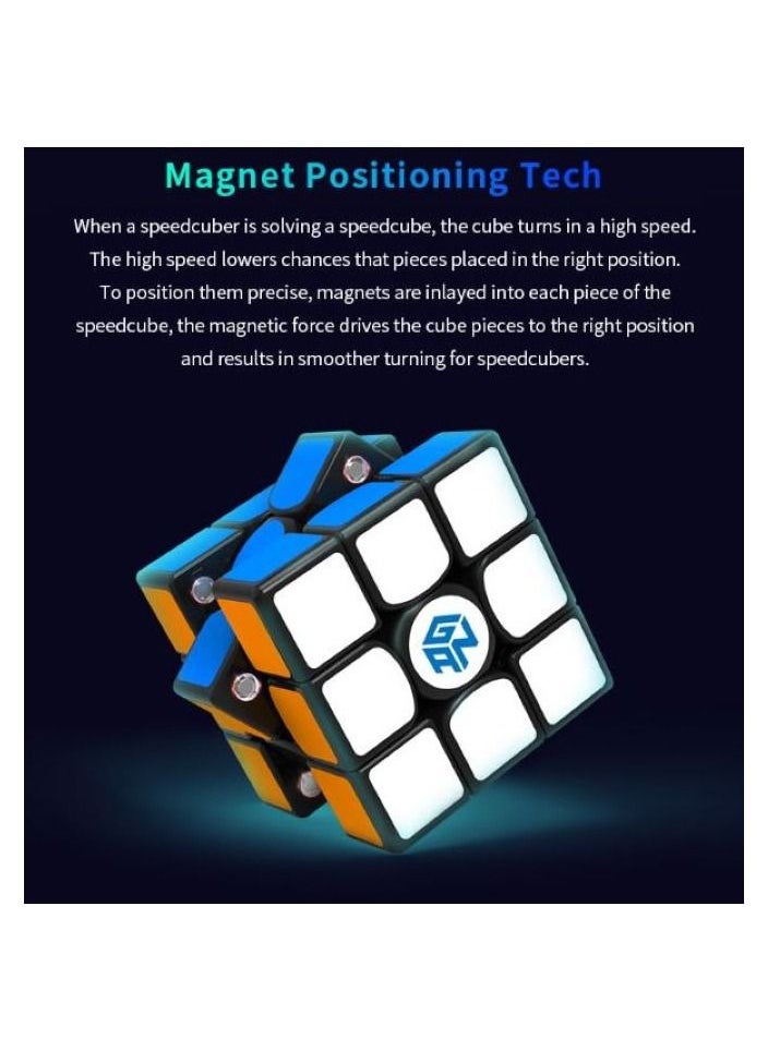 GANCUBE - GAN 356X  3x3 Magnetic Speed Cube Stickered - Image 1