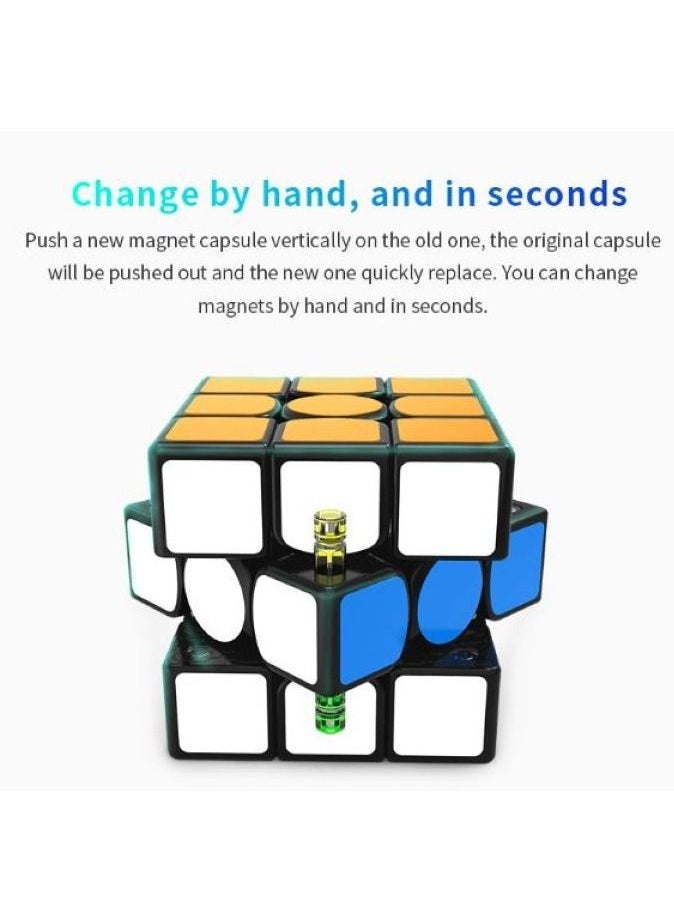 GANCUBE - GAN 356X  3x3 Magnetic Speed Cube Stickered - Image 1
