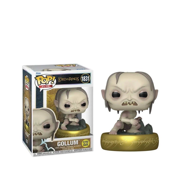 Funko POP! Plus The Lord of the Rings Gollum (Glow-in-the-Dark) Vinyl Figure (9.4 cm) - Image 2