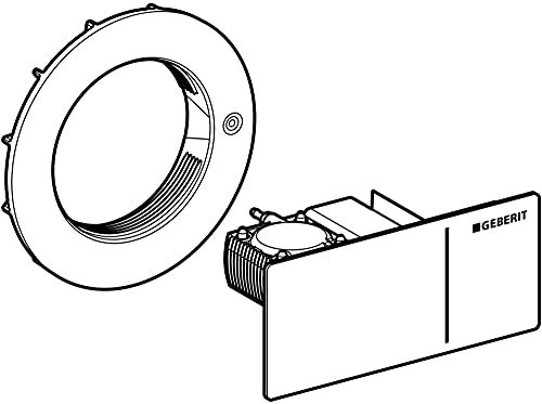 Geberit 115.883.KH.1 Toilets and Bidets, 24.6cm x 16.4cm x 1.2cm, Grey - Image 3