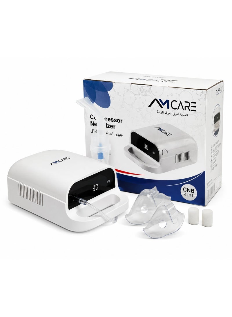 AMCARE Nebulizer Compressor Machine For Adults And Children - Image 1