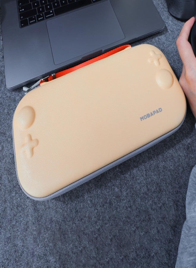 موباباد حقيبة ملحقات نينتندو سويتش 2 من MOBAPAD P1 - حقيبة حمل نحيفة لحماية جهاز سويتش 2 بتصميم غلاف صلب، وبطانة داخلية ناعمة، و12 حاملًا لبطاقات الألعاب، وسحابات YKK (لون كاكي) - Image 5