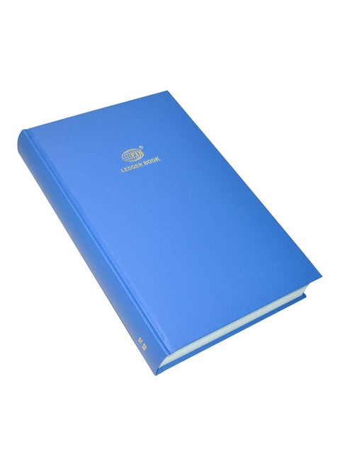 FIS Ledger Book, Azure Laid Ledger Paper, FS (210 x 330 mm) Size, 6 Quire - FSACLTC6Q82