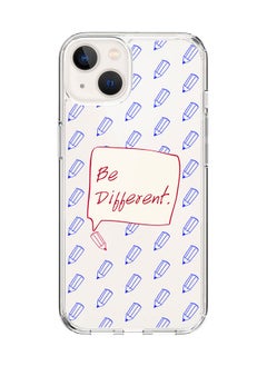 Classic Clear Case for Apple iPhone 14 Hybrid Soft Case Flexible Edges Anti Drop TPU PC Gel Thin Transparent Cover [ Designed for Apple iPhone 14 ] - Be Different