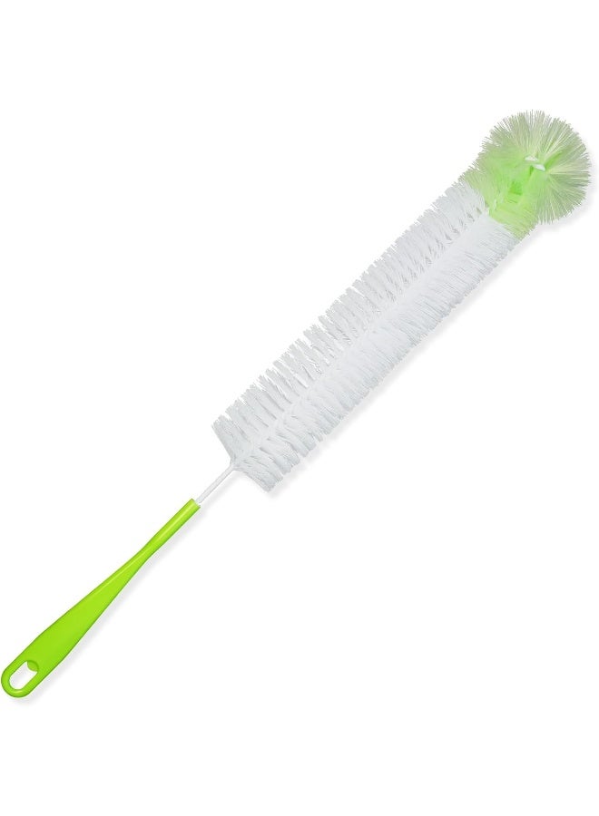 LiKee فرشاة تنظيف الزجاجات الطويلة LiKee 18 بوصة x 2.17 بوصة عريضة جداً لتنظيف زجاجات البيرة والنبيذ، وغسالة زجاجات المياه - Image 1