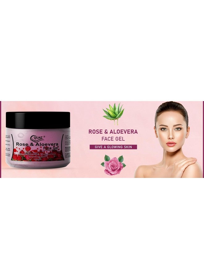 Quat Rose Aloe vera gel 100gm - Image 4