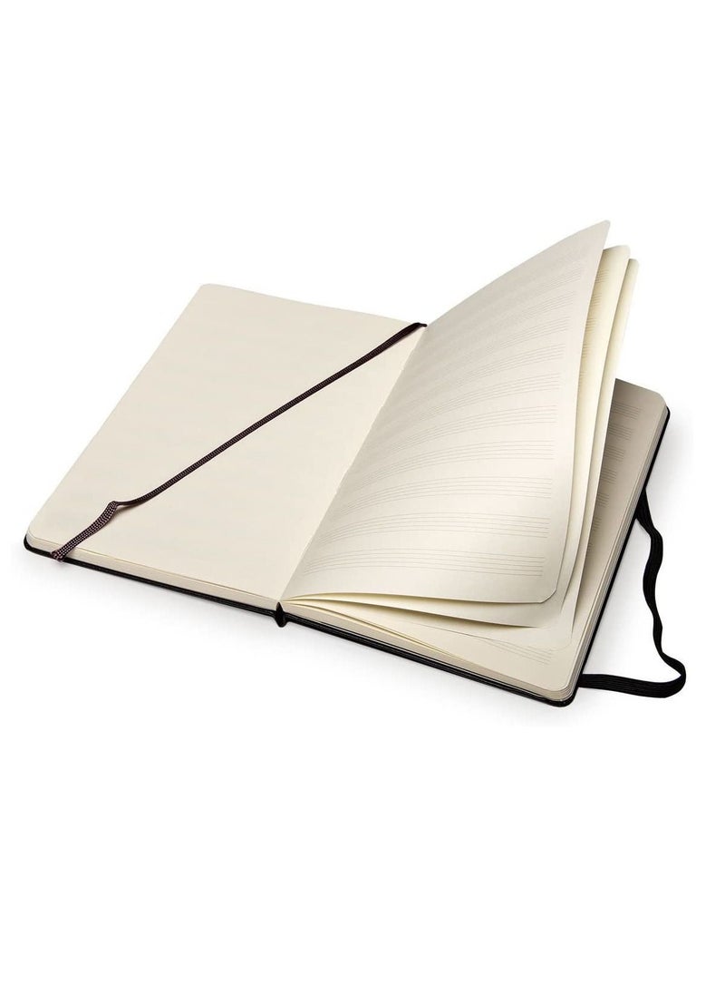 13x21cm Size Music Art Book With Black Hard Cover