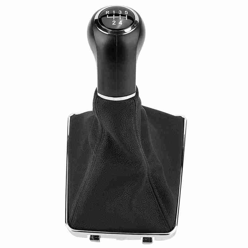 Gear Shift Knob Gaiter 5 Speed 6 Speed Artificial Leather ABS - Directly Fit Compatible for Opel Astra III H 2004-2010 - Image 1