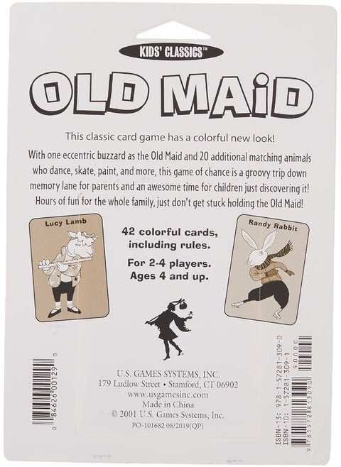 Old Maid (Kids Classics) Card Game