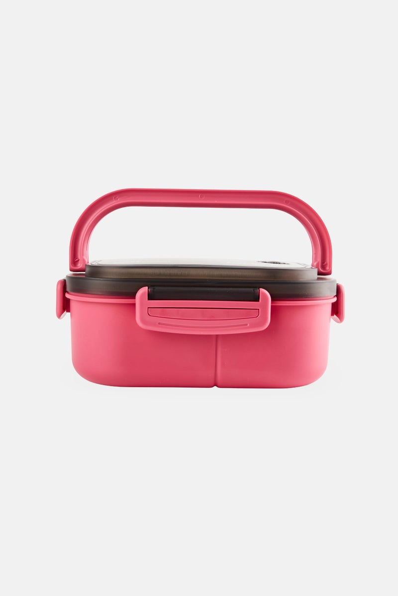 YAH Creation Leak Proof Bento Lunch Box, Pink - Image 3