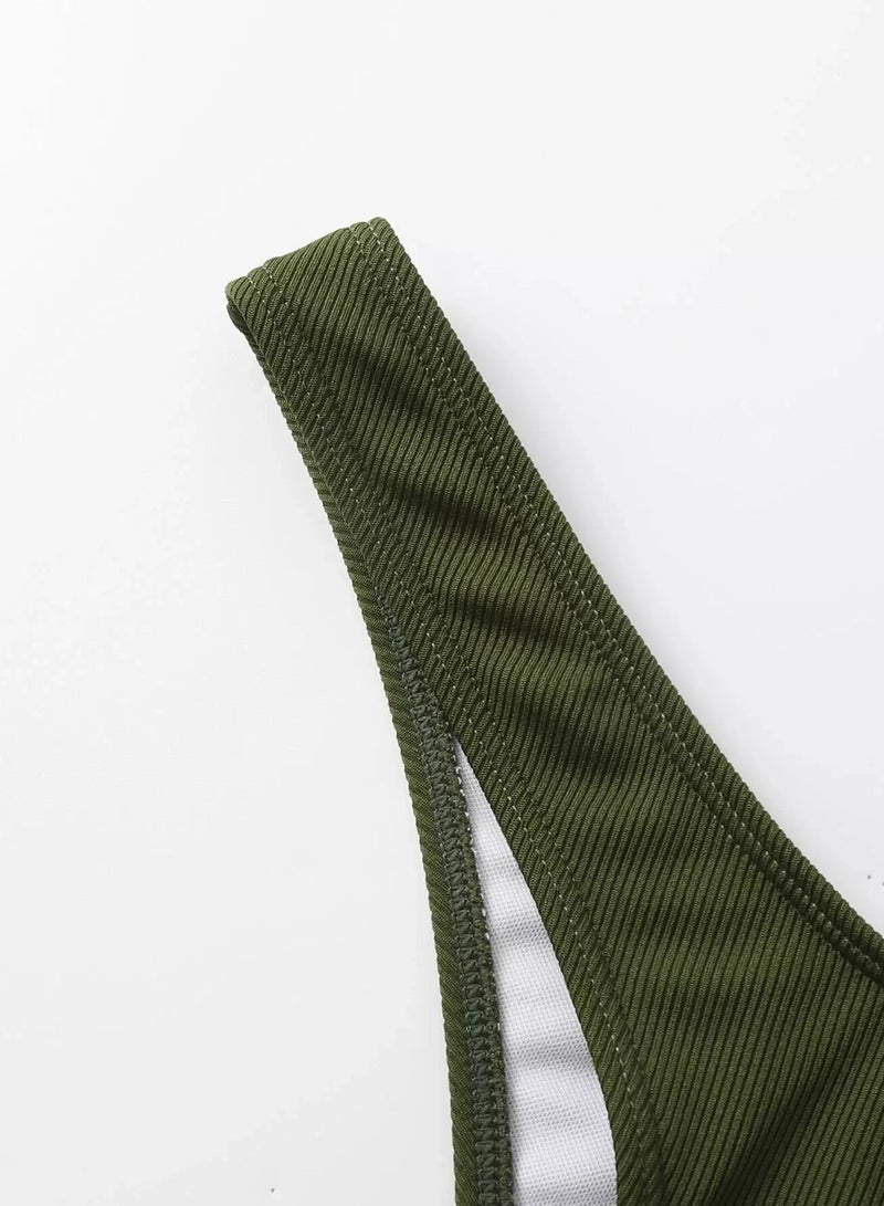 Generic Rib High Cut Bikini Panty - Image 3