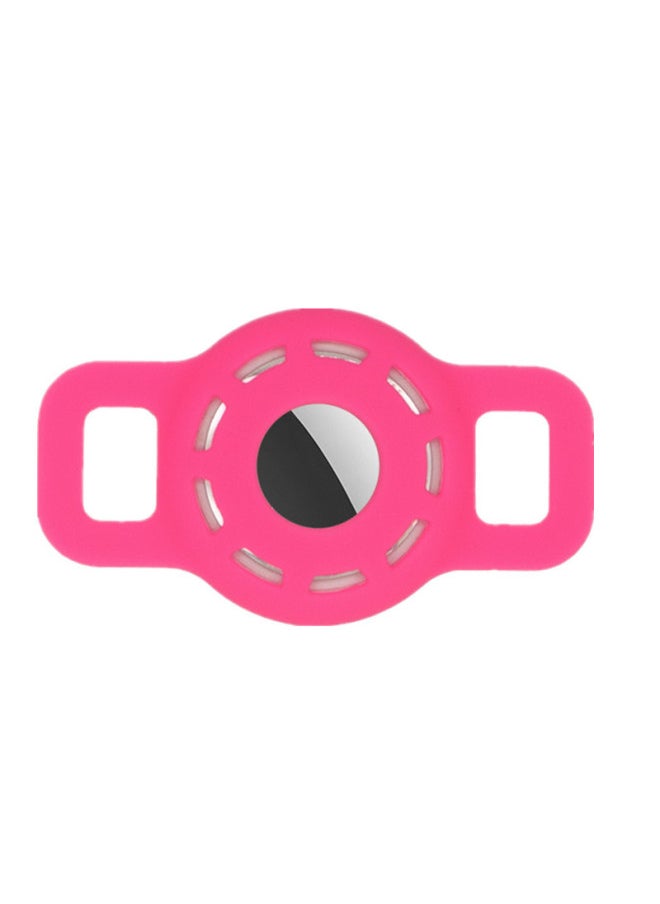 Generic - Pet Cat Dog Lost Strap For Apple Airtags Anti-lost Locator Tracker Case-Color:Rose Red-Applicable Model:Medium - Image 1
