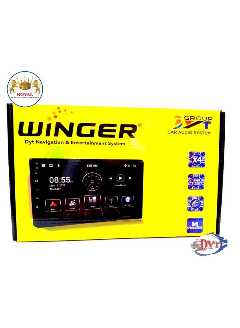 Royal Car Audio System Winger Navigation & Entertainment System (DYT-9001, MT 1+32G) - Image 1