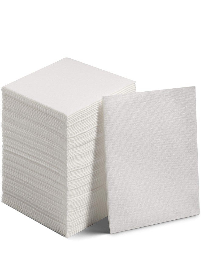 LINTEXT 200 Linen-Feel Dessert And Beverage Napkins - Disposable Cloth-Like Cocktail Paper Napkins, Made In USA - Soft and Absorbent For Bar, Restaurant, Café, Wedding, Parties (200-Pack) - Image 1