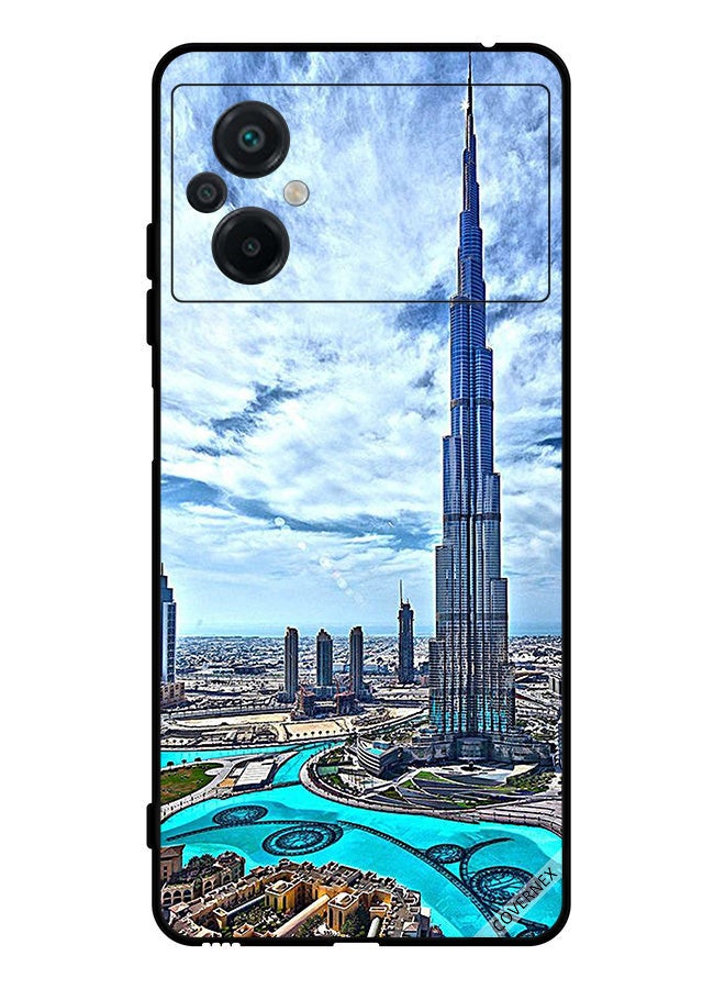 Covernex Protective Case Cover For Xiaomi Poco M5 4G Burj Khalifa Tower Touching Clouds - Image 1